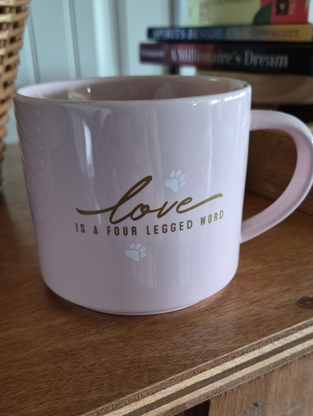 Threshold Pale Pink Stoneware Mug